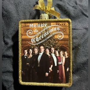 Downton Abbey Rectangle Glass Ornament Double Sided Christmas Ornament